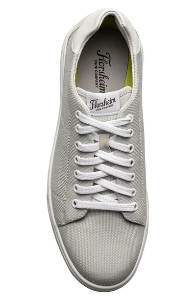 Shop Florsheim Velocious Knit Lace-up Sneaker In Oyster Knit