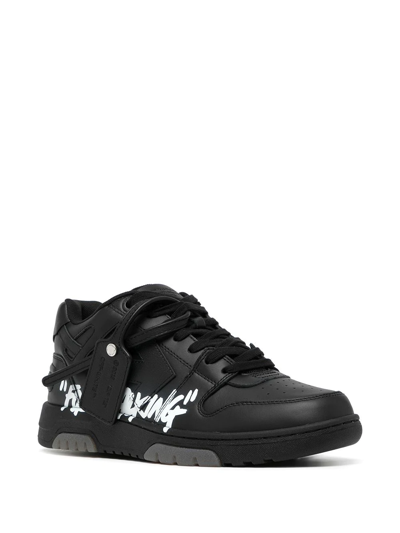 Shop Off-white Out Of Office 'ooo' Sneakers In Black