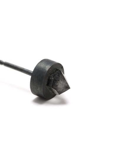 Parts Of Four Herkimer Spike Earring In Grau