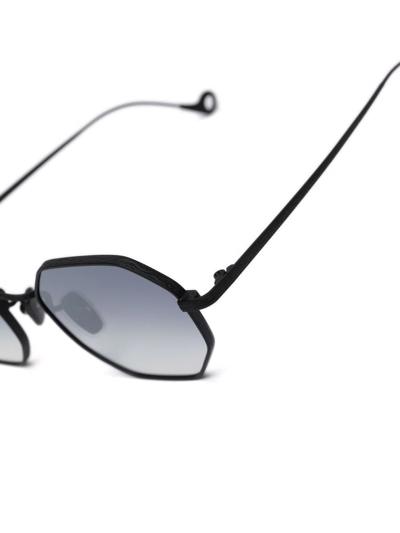 Eyepetizer Geometric-frame Sunglasses In Black
