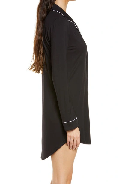 Nordstrom Moonlight Eco Nightshirt In Black