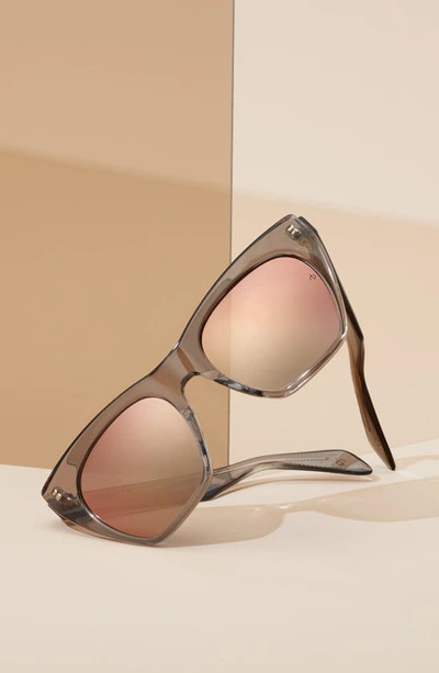 Shop Rag & Bone 52mm Cat Eye Sunglasses In Grey