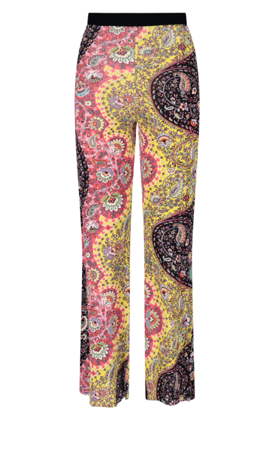 Shop Etro Pasley Patterned Trousers