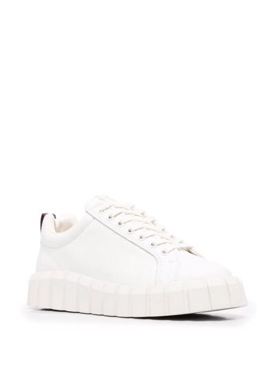 Eytys Odessa Leather Low-top Sneakers In White