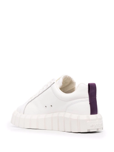 Eytys Odessa Leather Low-top Sneakers In White