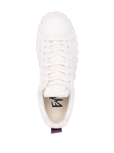 Eytys Odessa Leather Low-top Sneakers In White