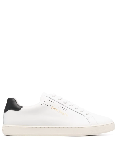 Shop Palm Angels Palm One Low-top Sneakers In Weiss