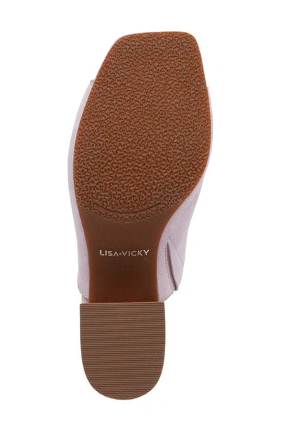 Shop Lisa Vicky Incred Slide Sandal In Lilac Suede