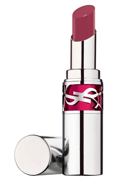 Shop Saint Laurent Candy Glaze Lip Gloss Stick In 6 Burgundy Temptation