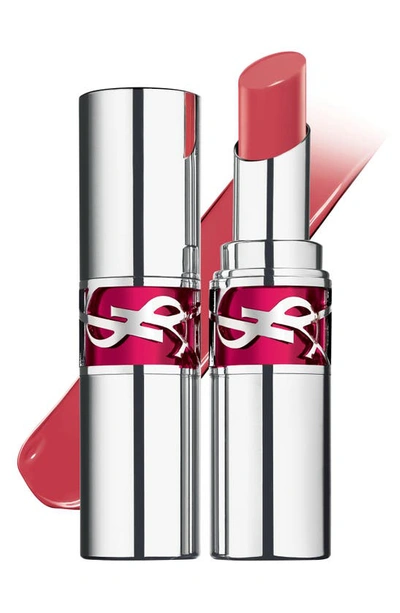 Shop Saint Laurent Candy Glaze Lip Gloss Stick In 5 Pink Satisfaction