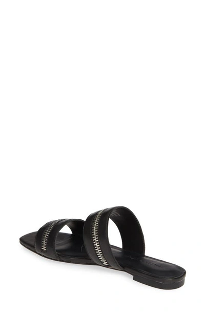 Shop Rebecca Minkoff Marciann Slide Sandal In Black