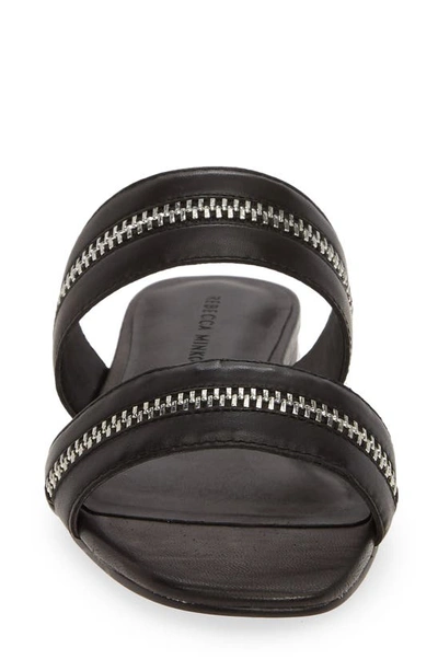 Shop Rebecca Minkoff Marciann Slide Sandal In Black