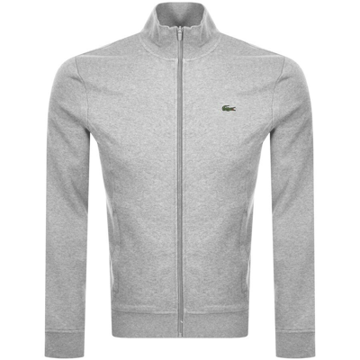Shop Lacoste Sport Lacoste Zip Up Sweatshirt Grey