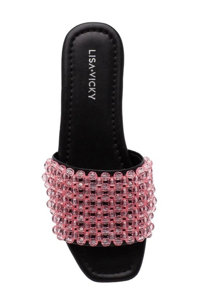 Shop Lisa Vicky Magical Slide Sandal In Pink