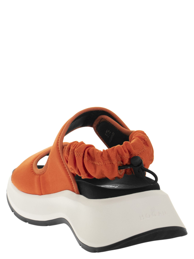 Shop Hogan H585 - Sandal In Orange