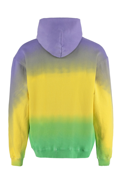 Shop Livincool Cotton Hoodie In Multicolor