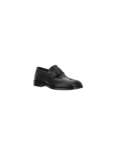 Shop Maison Margiela Loafers In Black