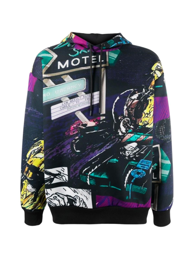Shop Emporio Armani Sweatshirt In Fantasy Black