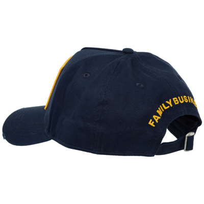 Shop Dsquared2 D2 Baseball Cap In Navy