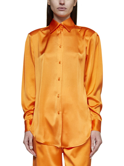 Shop Nineminutes Shirt In Orange