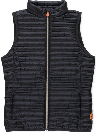 Shop Save The Duck Iris 14 Padded Vest In Black