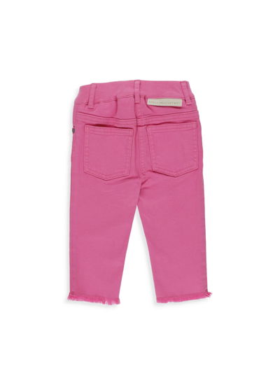Shop Stella Mccartney Cotton Jeans In Pink