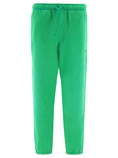 Shop Acne Studios Men's Green Pants