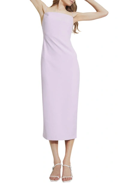 Bardot Jillian Square Neck Dress In Lilac | ModeSens