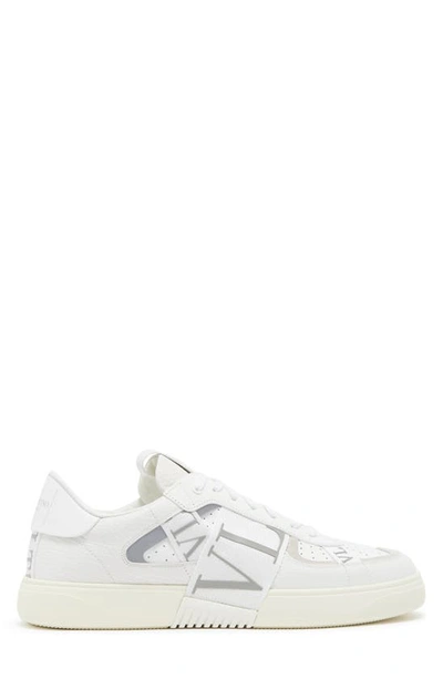 Shop Valentino Vl7n Logo Band Sneaker In White Multi