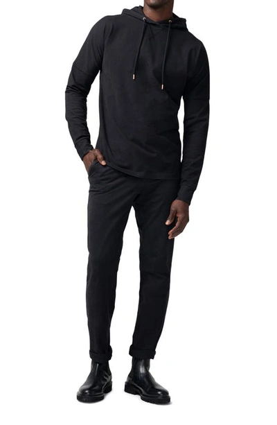 Shop Good Man Brand Japan Long Sleeve Pullover Hoodie In Black