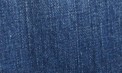 Shop Givenchy 4g Zip Sleeveless Peplum Denim Jacket In 420-medium Blue
