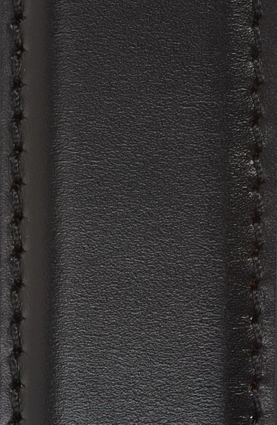 Shop Khaite Benny Leather Belt In Black 200