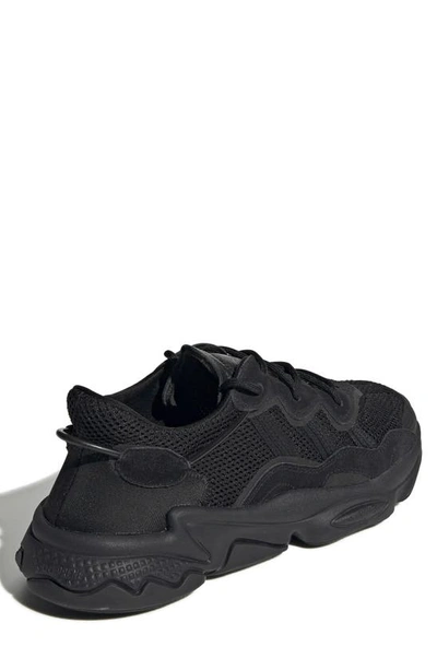 Shop Adidas Originals Ozweego Sneaker In Black/ Black/ Grey