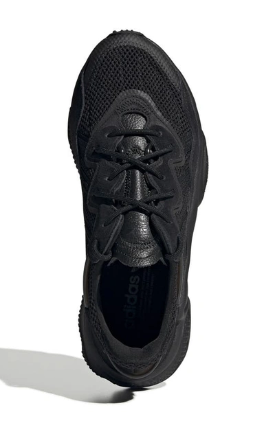 Shop Adidas Originals Ozweego Sneaker In Black/ Black/ Grey
