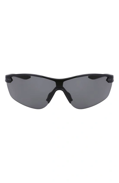 Shop Nike Victory Elite 60mm Shield Sunglasses In Matte Black/dark Grey