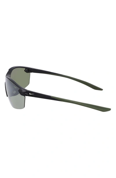 Shop Nike Sun Victory Elite 60mm Shield Sunglasses In Matte Black/silver Flash
