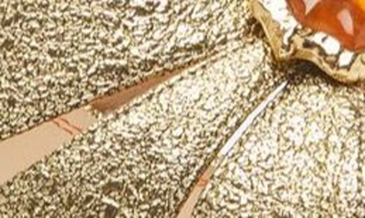 Shop Nodaleto Bulla Aurora Chunky Platform Sandal In Gold Crackle