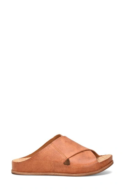 Shop Kork-ease Tutsi Slide Sandal In Orange Leather