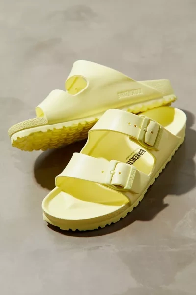 Birkenstock Arizona Eva Sandal In Light Yellow | ModeSens