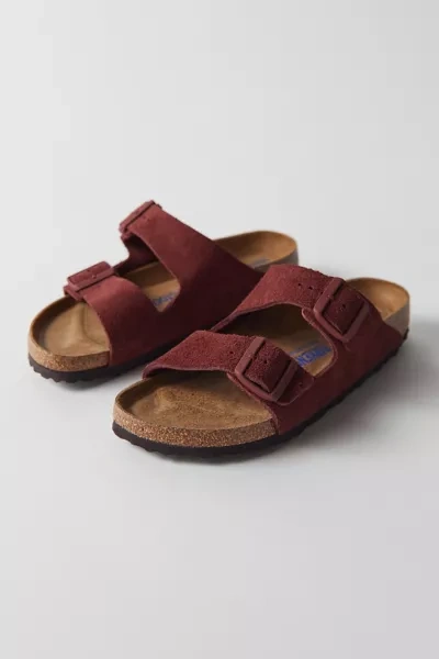 Shop Birkenstock Arizona Soft Footbed Sandal In Chocolate