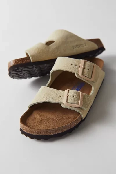Shop Birkenstock Arizona Soft Footbed Classic Sandal In Ivory