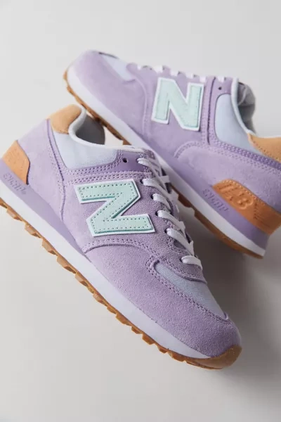 New Balance 574 Low-top Sneakers In Violet | ModeSens
