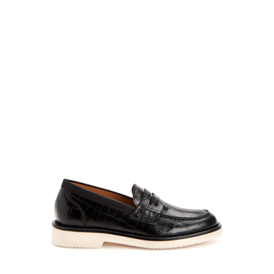 Shop Aquatalia Karissa Black Flats