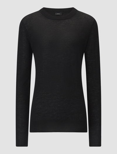 Joseph Cashair Jumper In Black