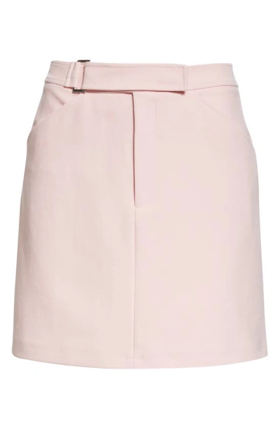 Shop Club Monaco Suiting Miniskirt In Pink