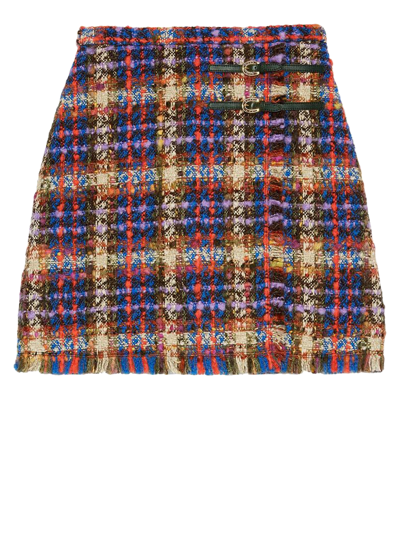 Shop Gucci Skirt  In Multicolor