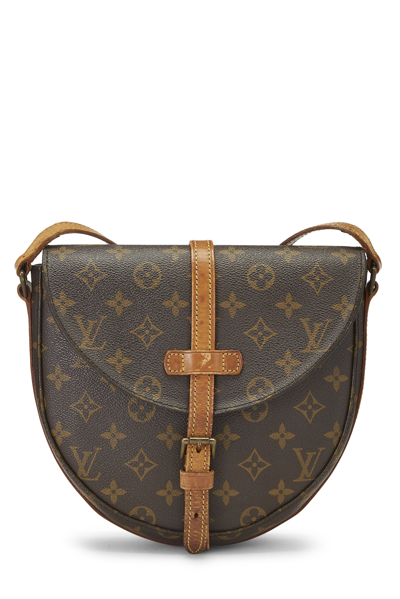 Louis Vuitton Chantilly MM Monogram Canvas Brown Leather ref.562764 - Joli  Closet