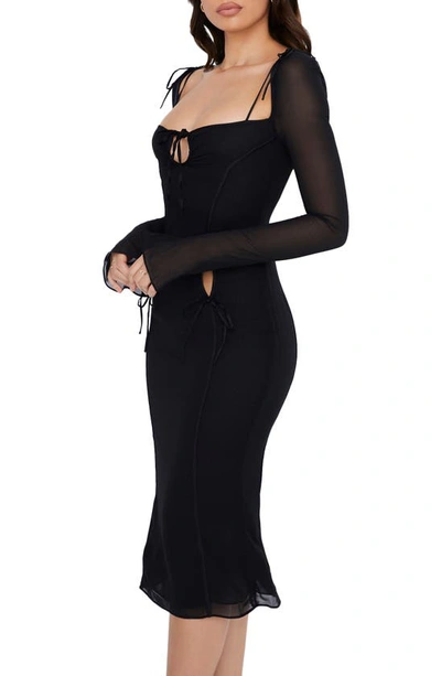 House of cb sales ophelia dress black