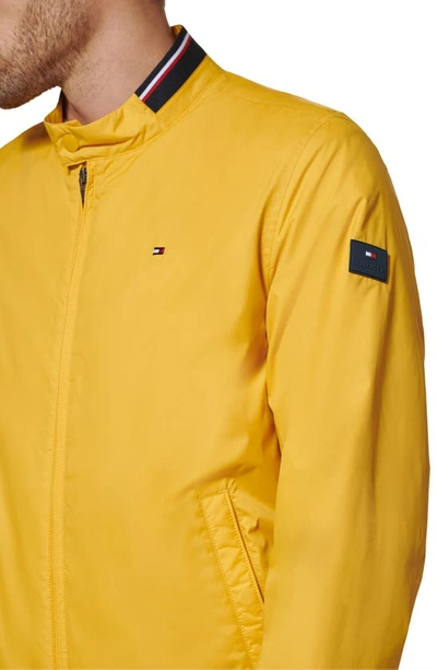 Tommy Hilfiger Men's Spring Bomber Jacket In Yellow