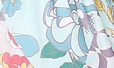 Kimi And Kai Freya Maternity Blouse In Multicolored